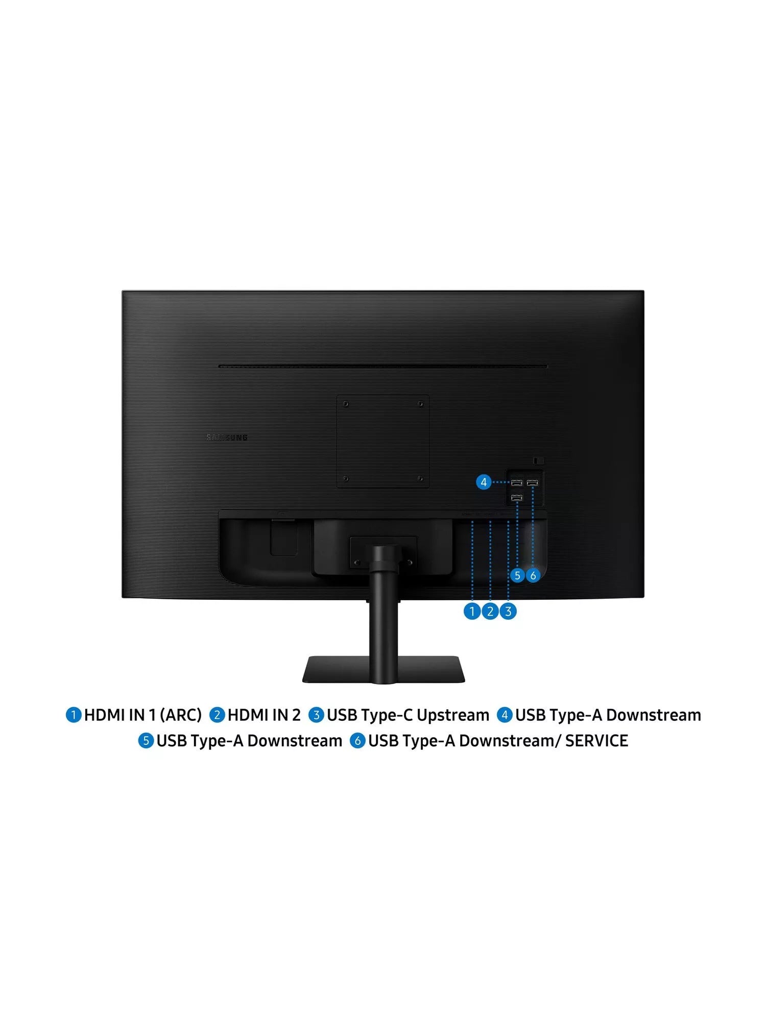 Samsung M70F 43-inch 4K UHD Smart Monitor black, UK version