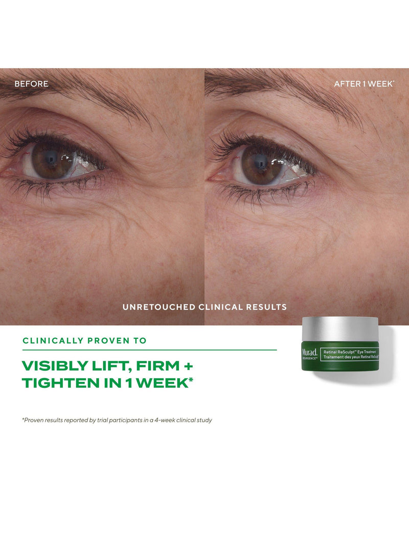 Murad Retinal ReSculpt skincare gift set with treatments - British product