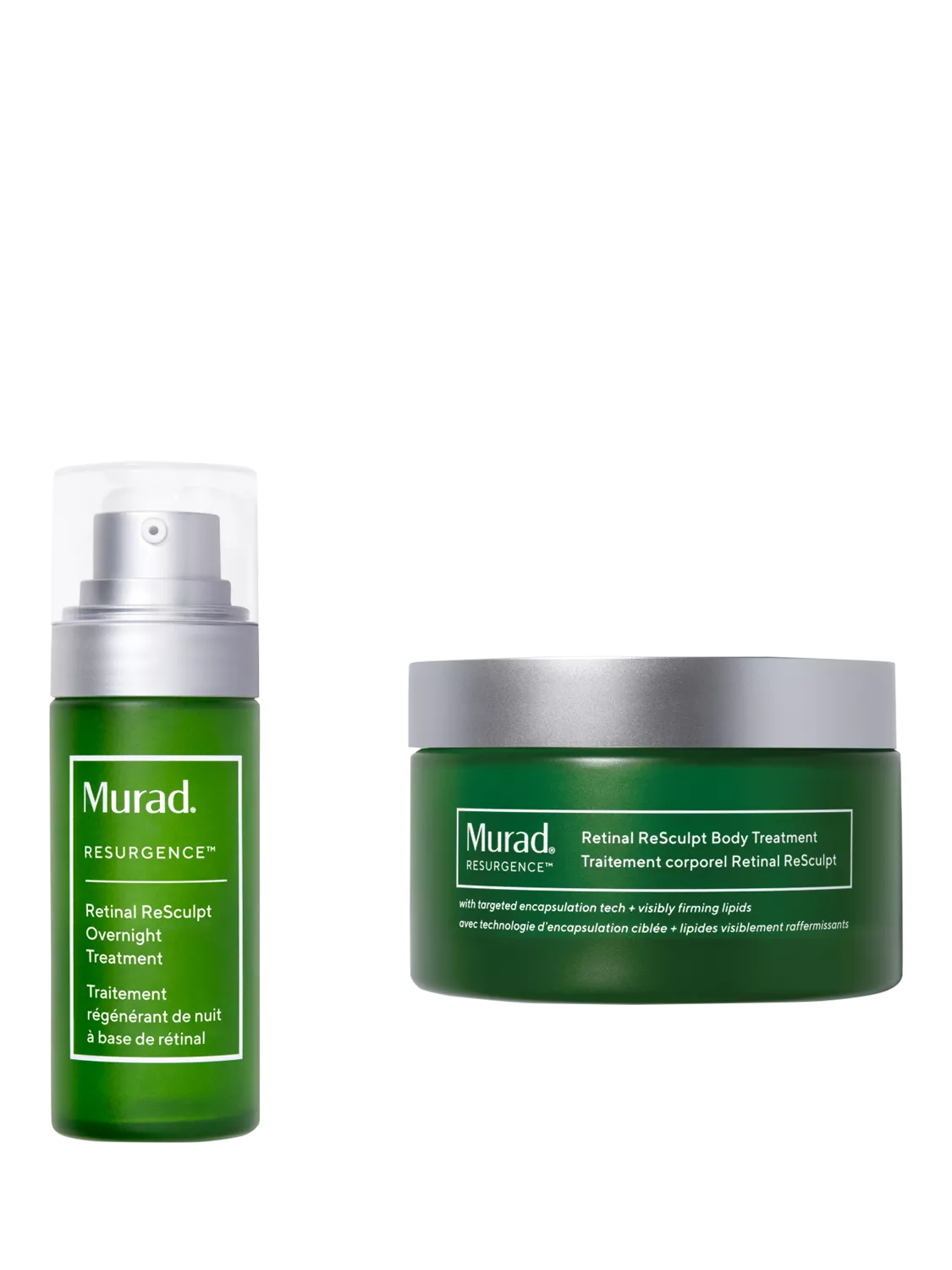 Murad Retinal ReSculpt head-to-toe skincare gift set, UK version