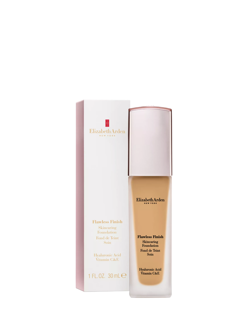Elizabeth Arden Flawless Finish Skincaring Foundation 30ml, imported from the UK