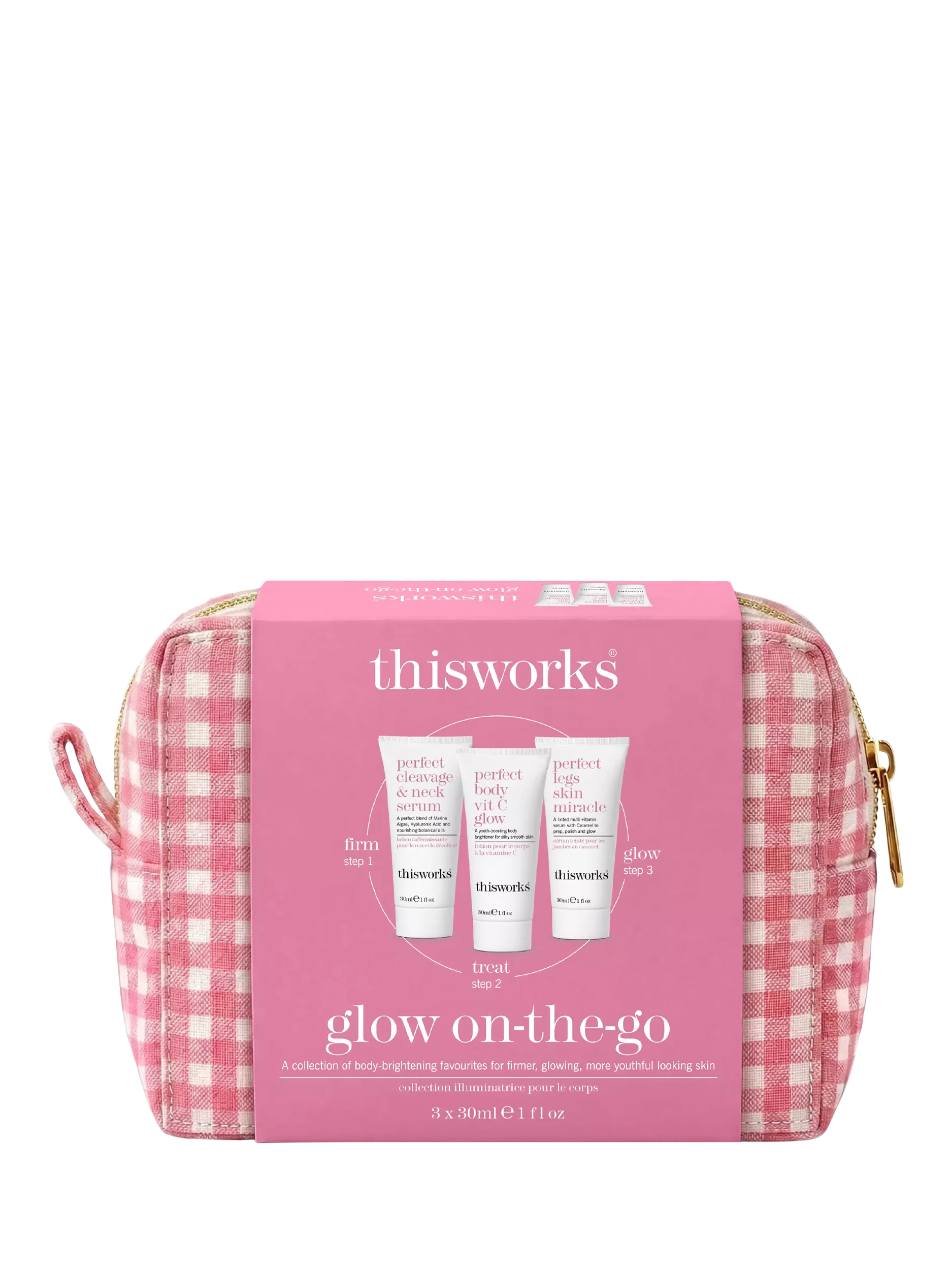This Works Glow On-The-Go Travel Bodycare Gift Set