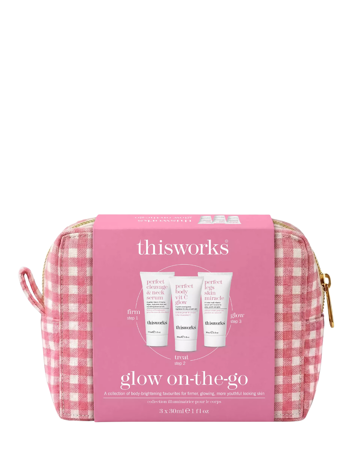 This Works Glow On-The-Go Travel Bodycare Gift Set