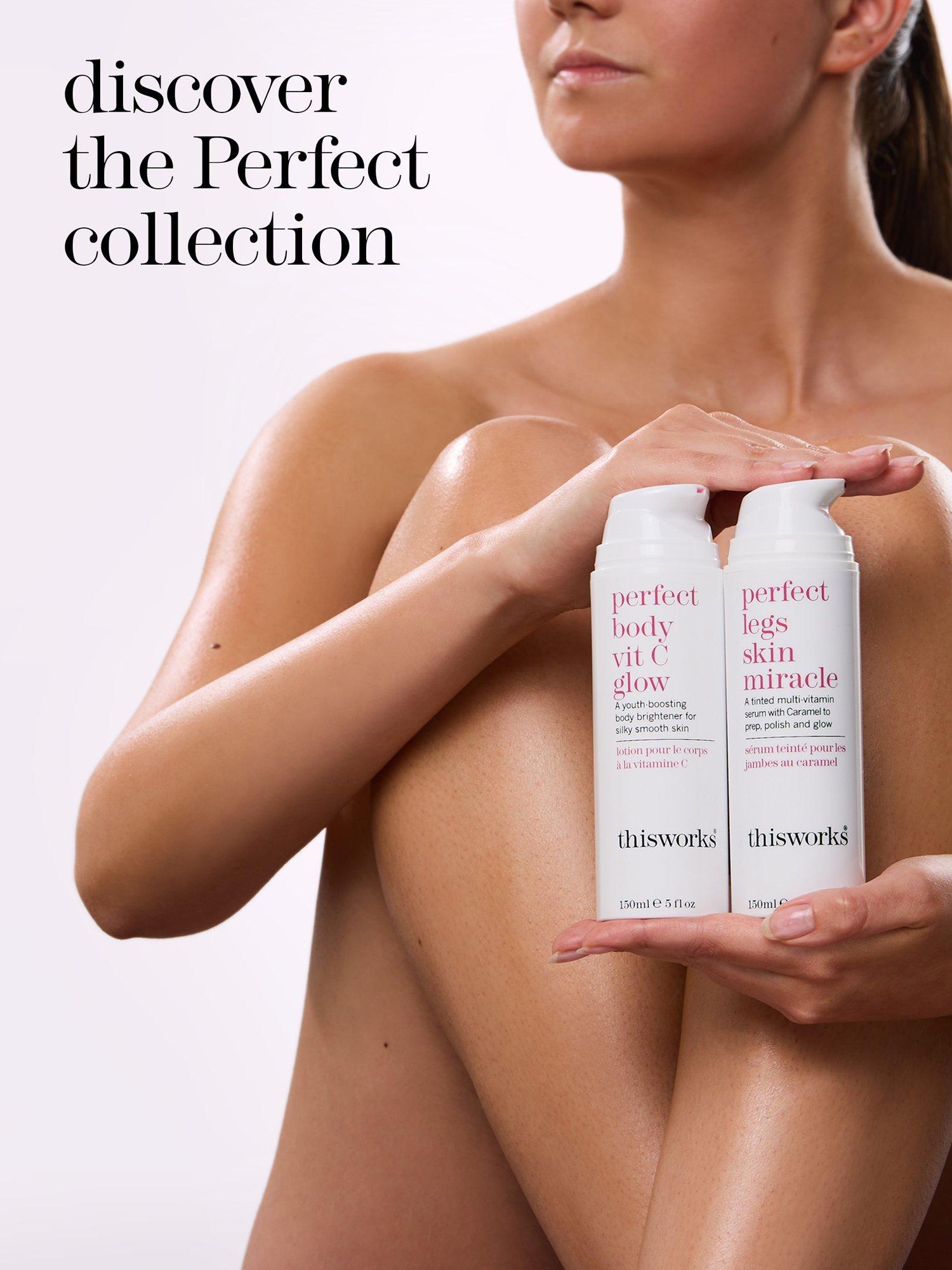 This Works Glow On-The-Go bodycare gift set 3x30ml, imported from the UK