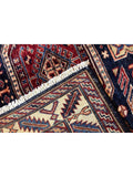 Gooch Oriental Kazak wool rug 180x127cm blue, imported from the UK