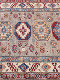 Gooch Oriental Supreme Kazak pure wool rug grey 183x119 cm, UK version