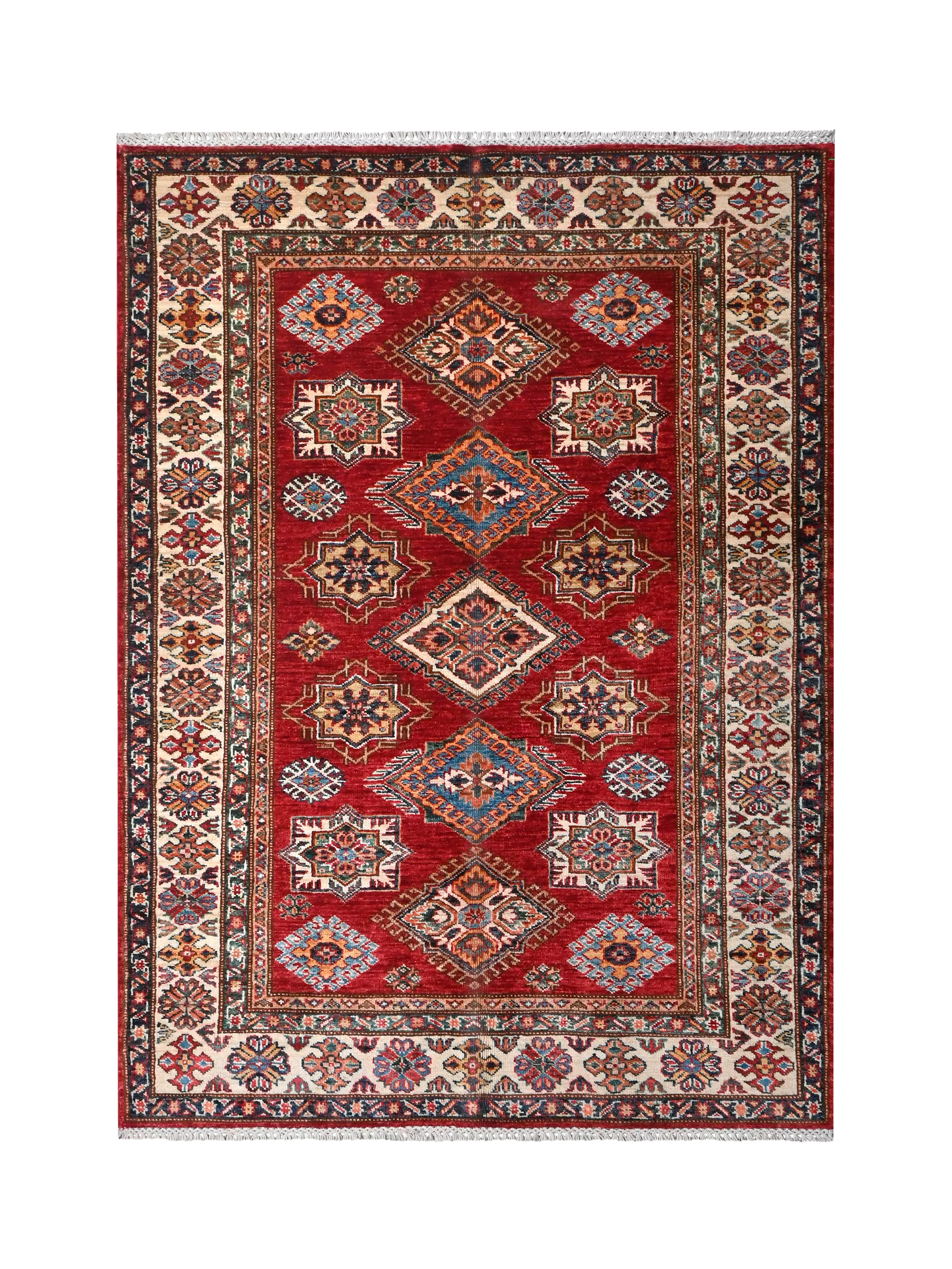 Gooch Oriental Supreme Kazak pure wool rug red 171x123 cm - British product