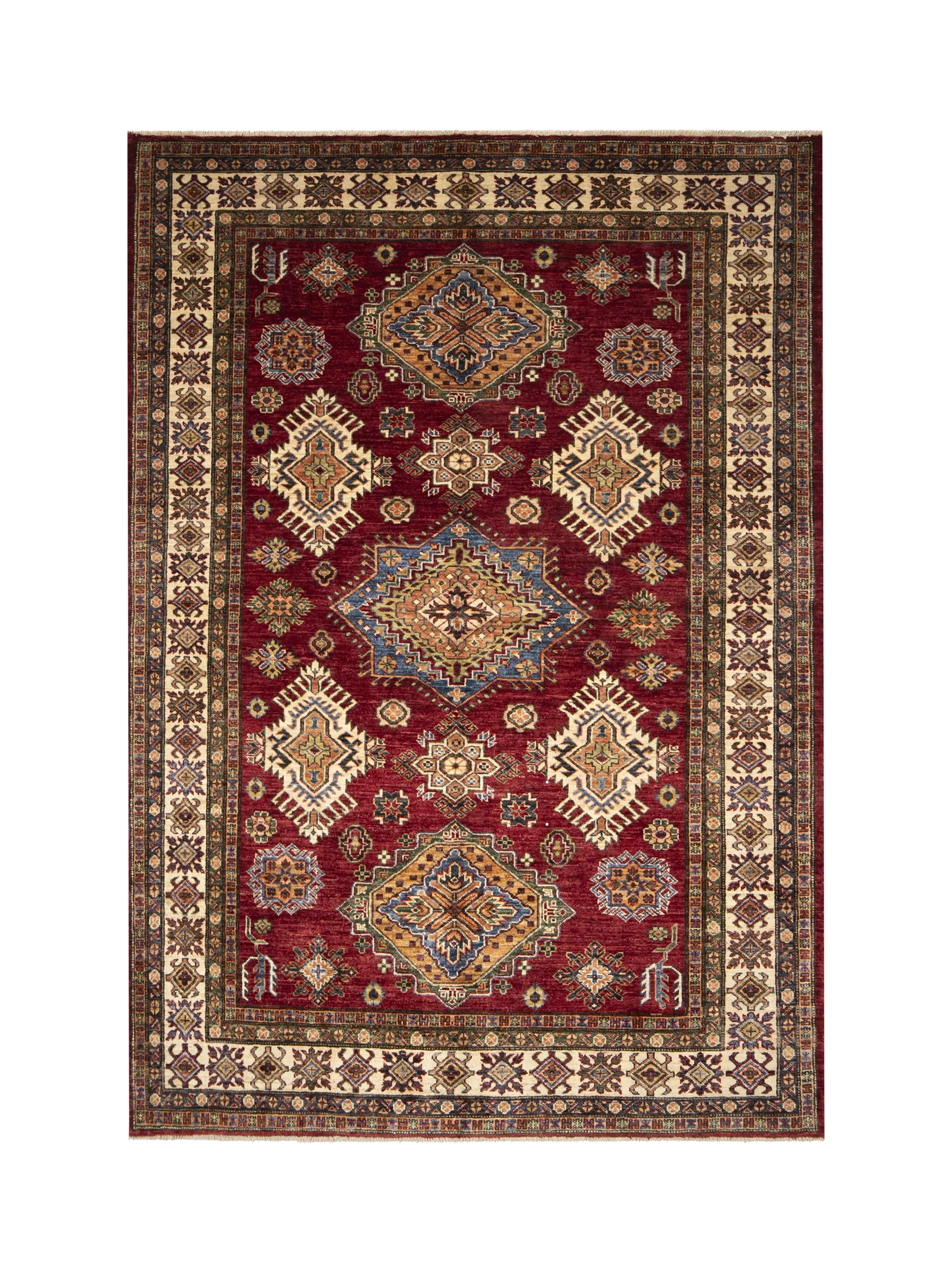 Gooch Oriental Supreme Kazak red wool rug 233x169 cm - British product