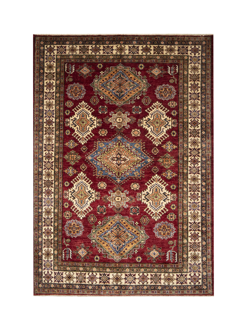 Gooch Oriental Supreme Kazak red wool rug 233x169 cm - British product
