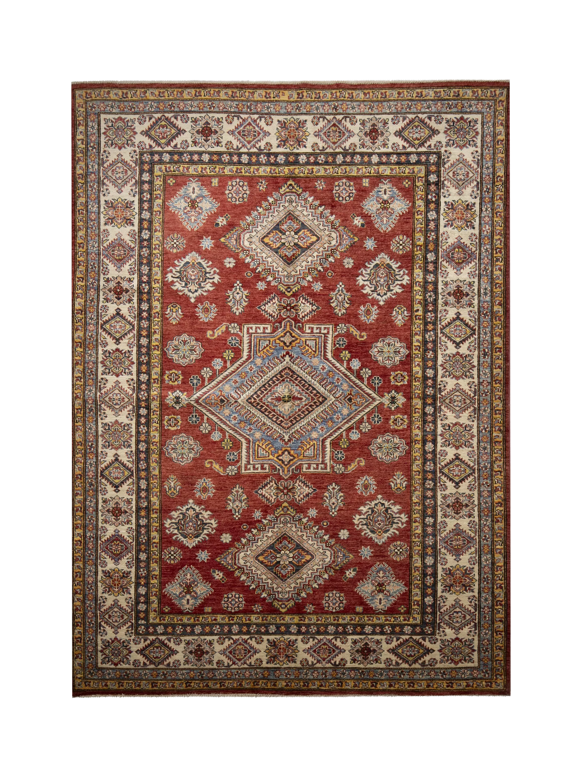 Gooch Oriental Supreme Kazak red wool rug 244x175 cm - British product