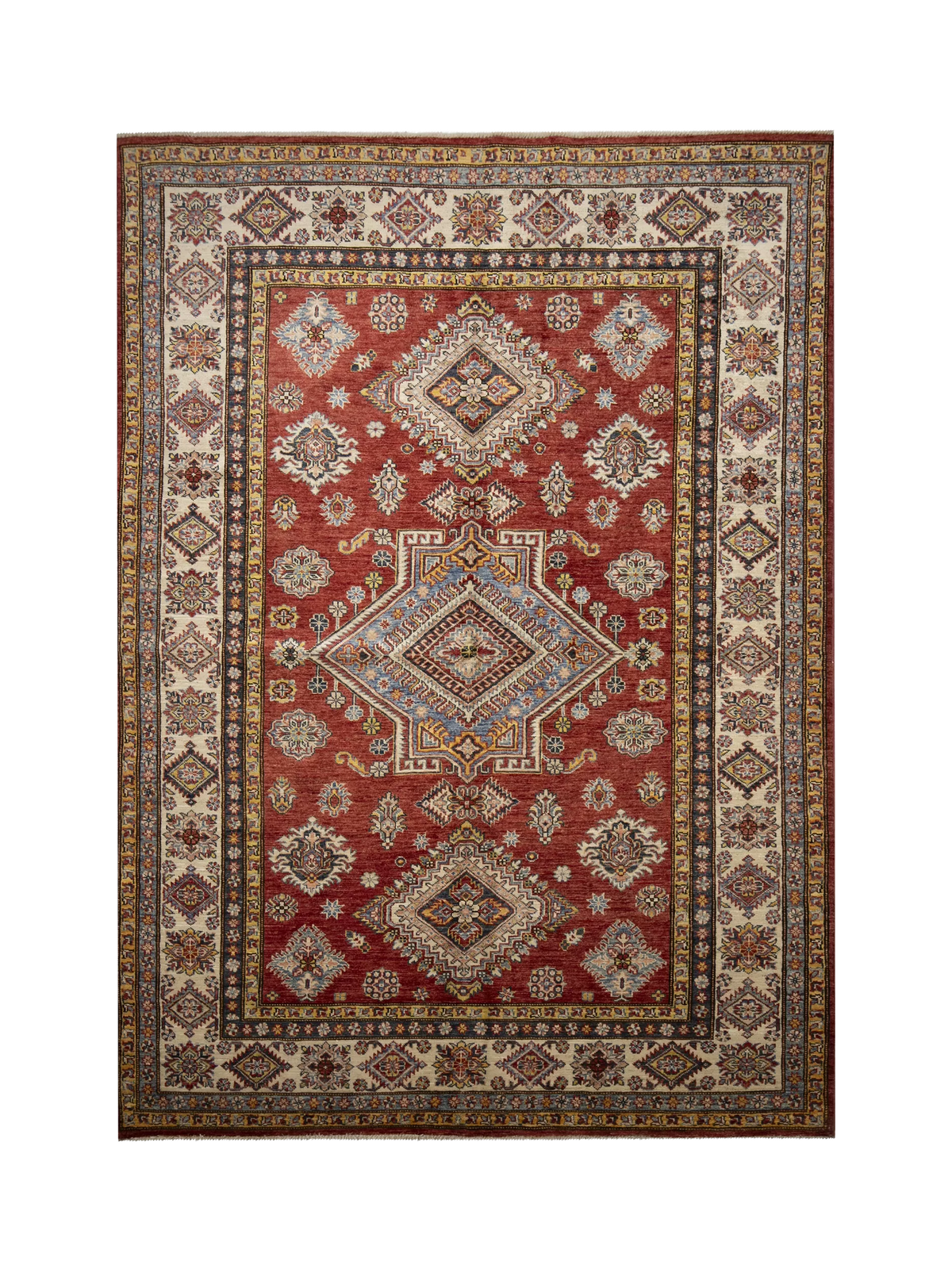 Gooch Oriental Supreme Kazak red wool rug 244x175 cm - British product