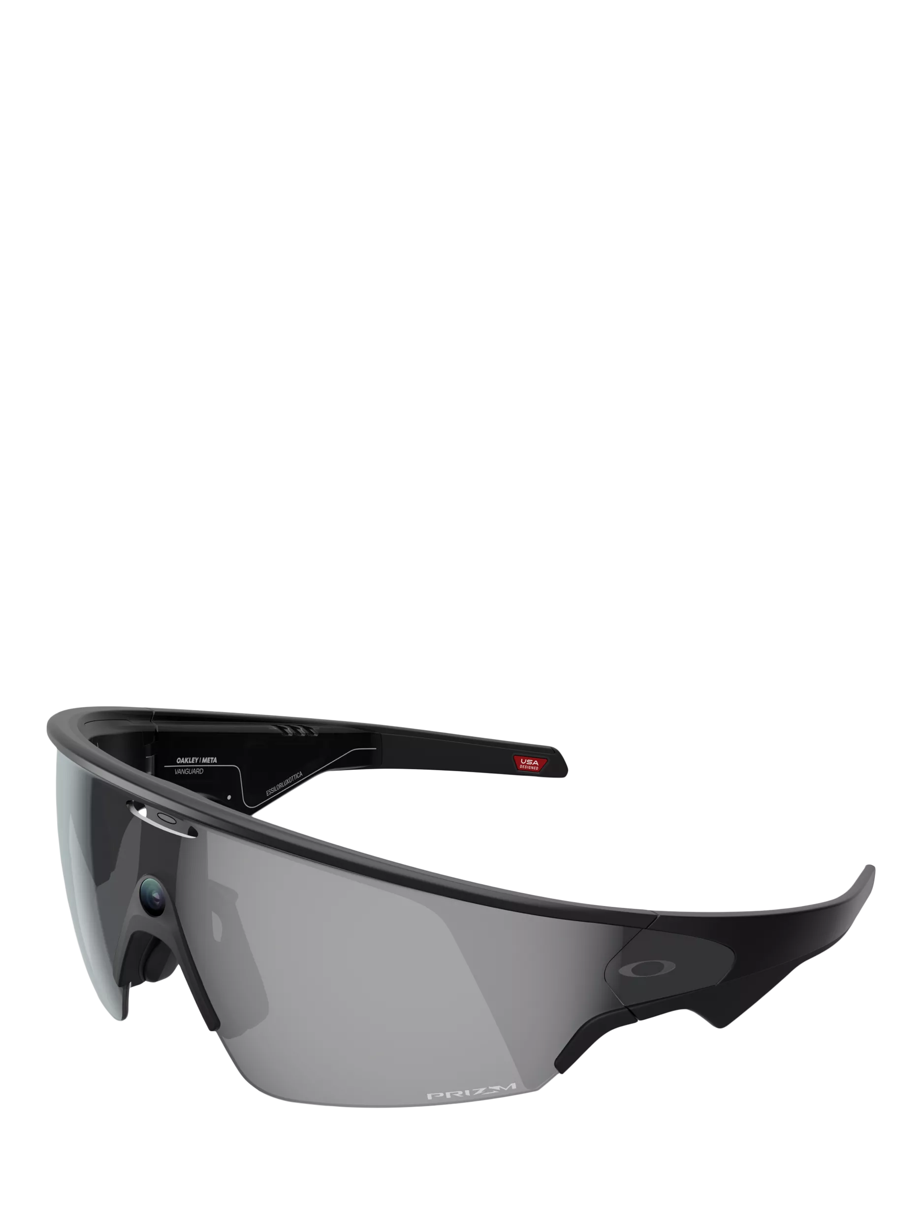 Meta Oakley Vanguard smart glasses black Prizm lenses (British brand)