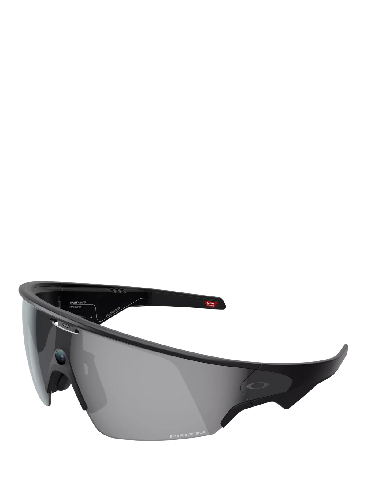 Meta Oakley Vanguard smart glasses black Prizm lenses (British brand)