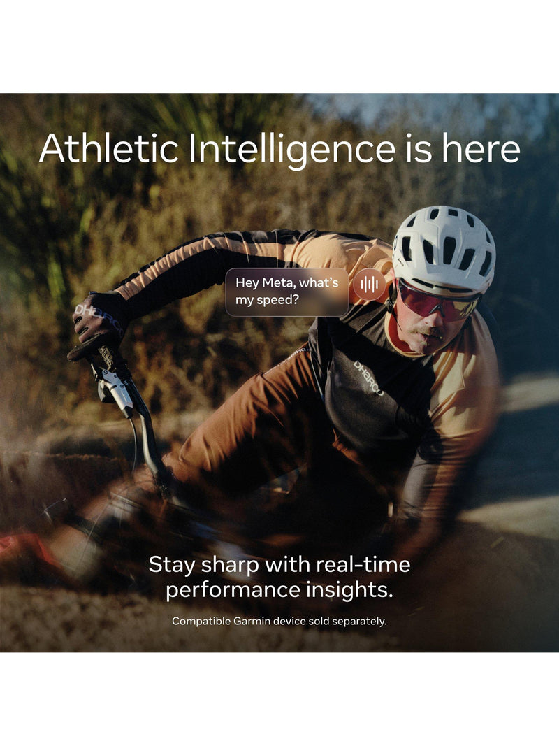 Meta Oakley Vanguard smart glasses black Prizm lenses (British brand)