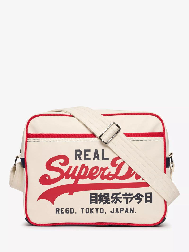 Superdry Retro Alumni Messenger Bag 28.8 x 17.5 x 10cm