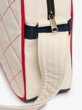 Superdry Retro Alumni Messenger Bag with adjustable strap, imported from the UK