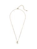 Eclectica pre-loved crystal apple pendant necklace in gold, UK version
