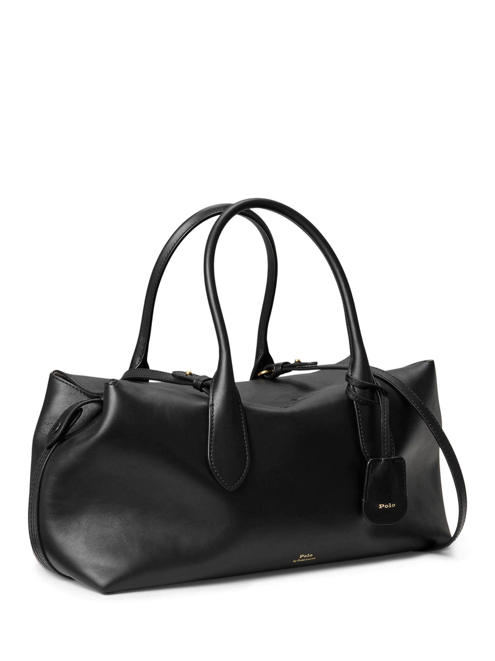 Ralph Lauren Bellport leather satchel, imported from the UK