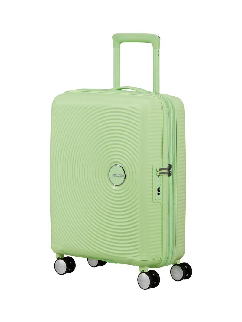 American Tourister Soundbox 4-Wheel Spinner 55cm Expandable Cabin Case