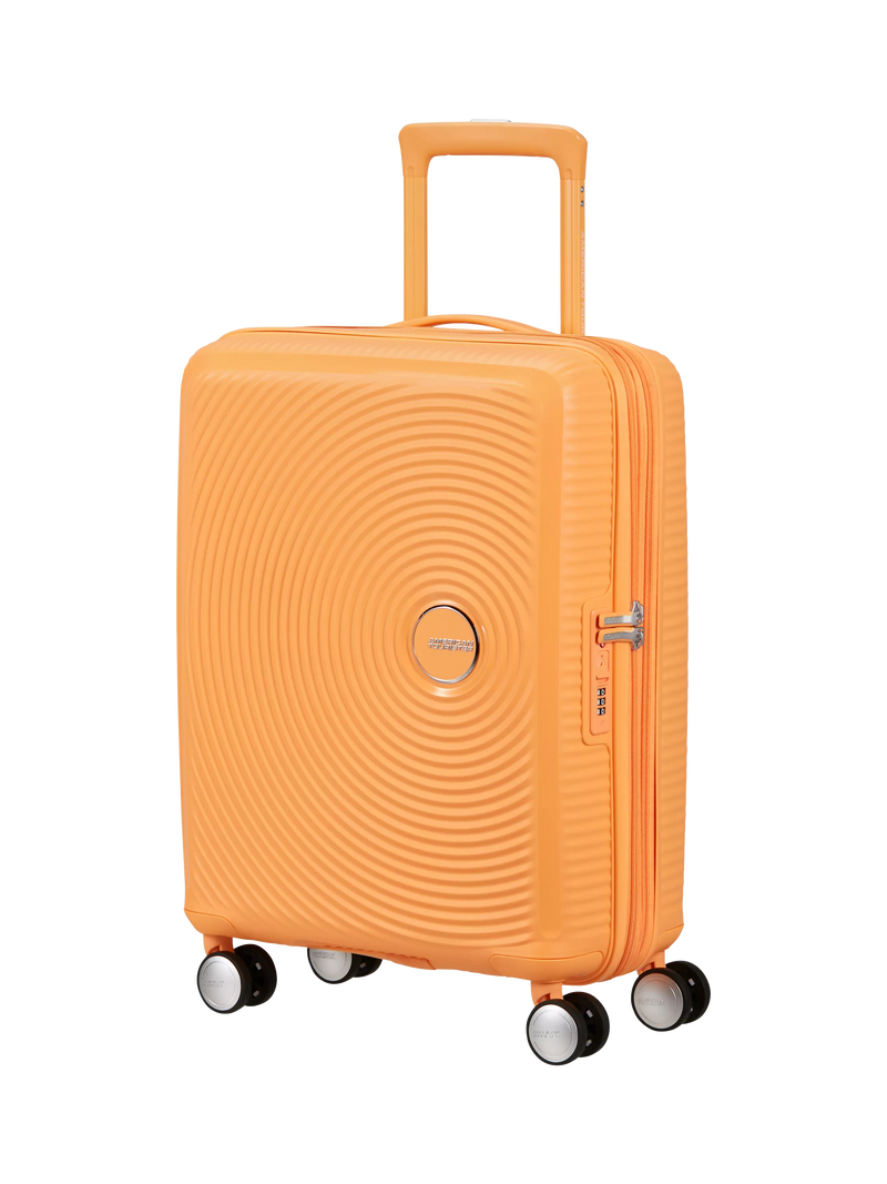 American Tourister Soundbox 4-Wheel Spinner 55cm Expandable Cabin Case