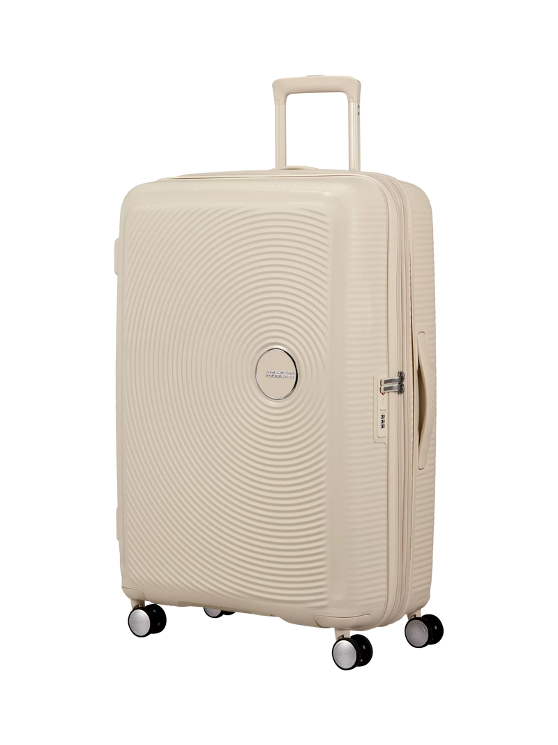 American Tourister Soundbox 4-Wheel Spinner Expandable Large Suitcase 77cm