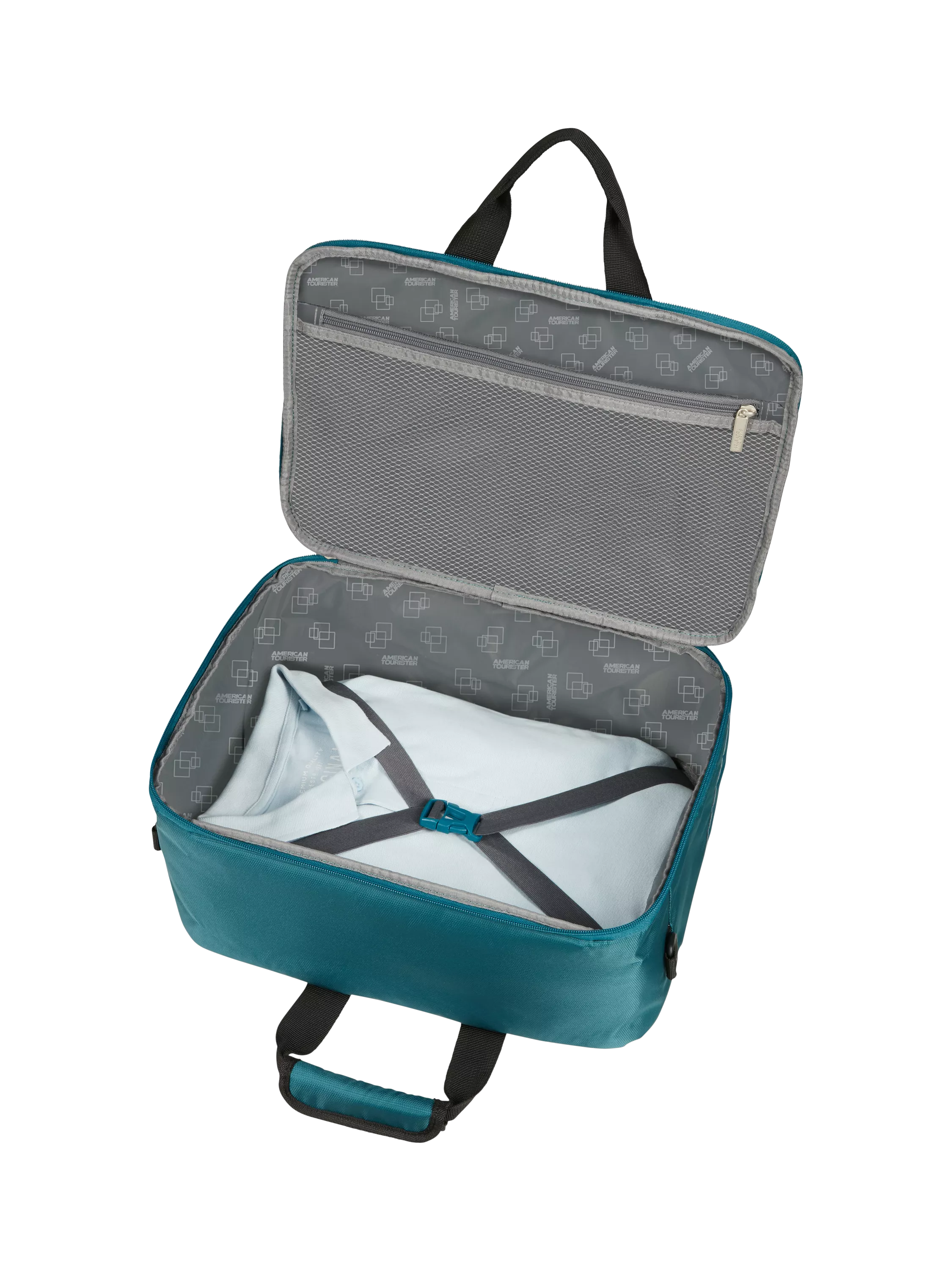 American Tourister boarding bag Totally Teal 27L, imported from the UK