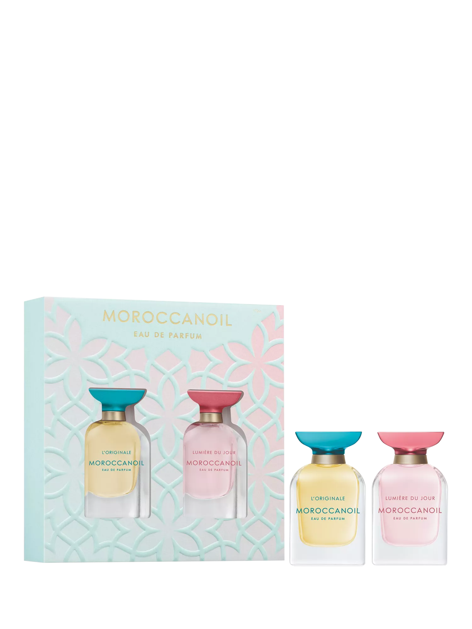 Moroccanoil Eau de Parfum deluxe sample gift set 2x4ml (British brand)