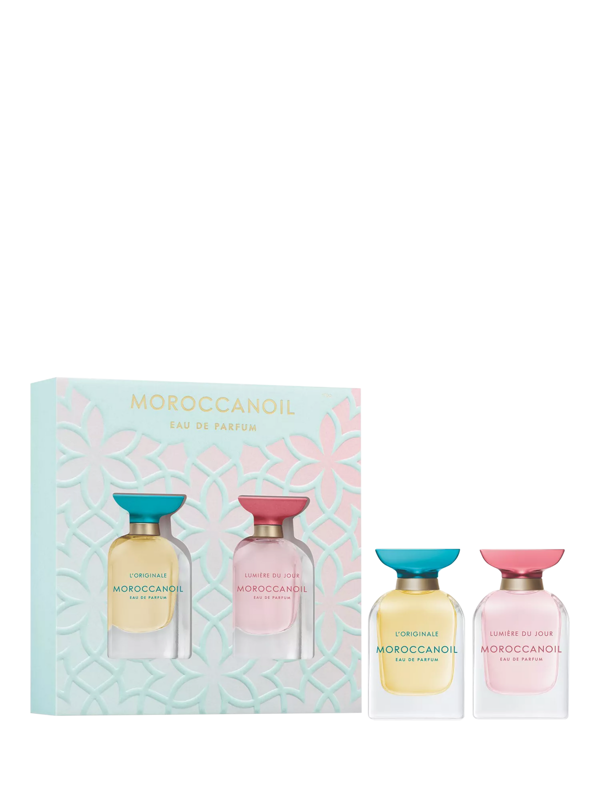 Moroccanoil Eau de Parfum deluxe sample gift set 2x4ml (British brand)