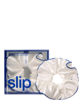 Slip white jumbo silk scrunchie (British brand)