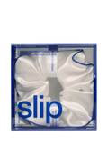 Slip white jumbo silk scrunchie (British brand)