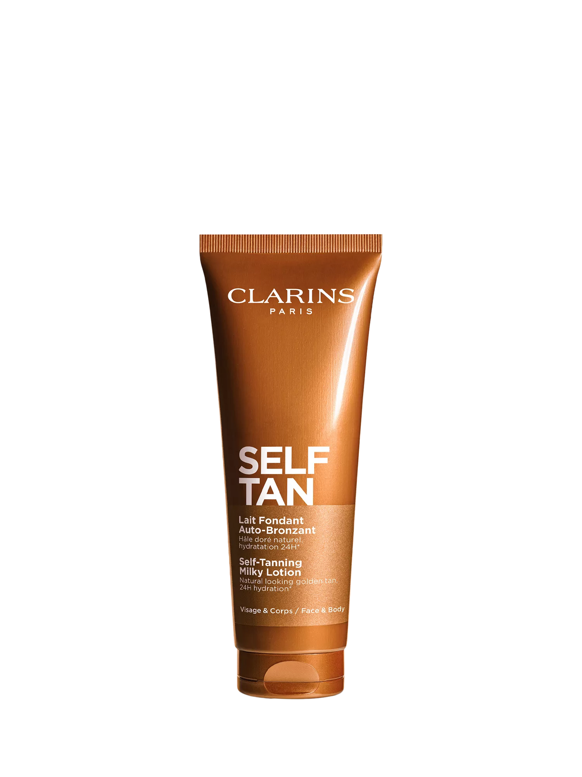 Clarins self-tanning milky lotion 125ml - British product