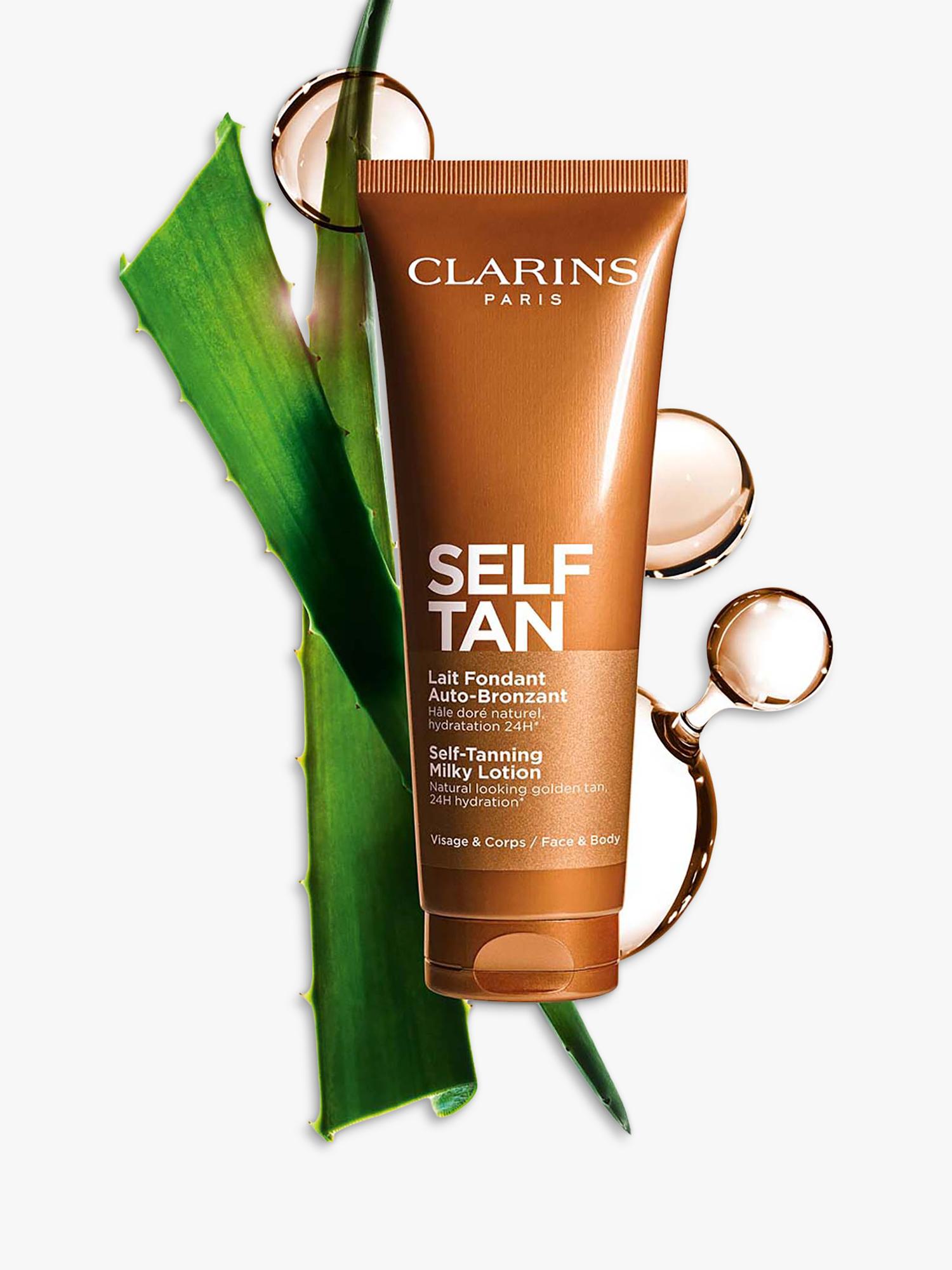 Clarins self-tanning milky lotion 125ml - British product