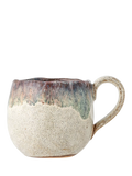 Bloomingville Estella stoneware mug with blue purple glaze 350ml (British brand)