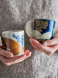 Bloomingville Hezha bird stoneware mug 260ml - British product