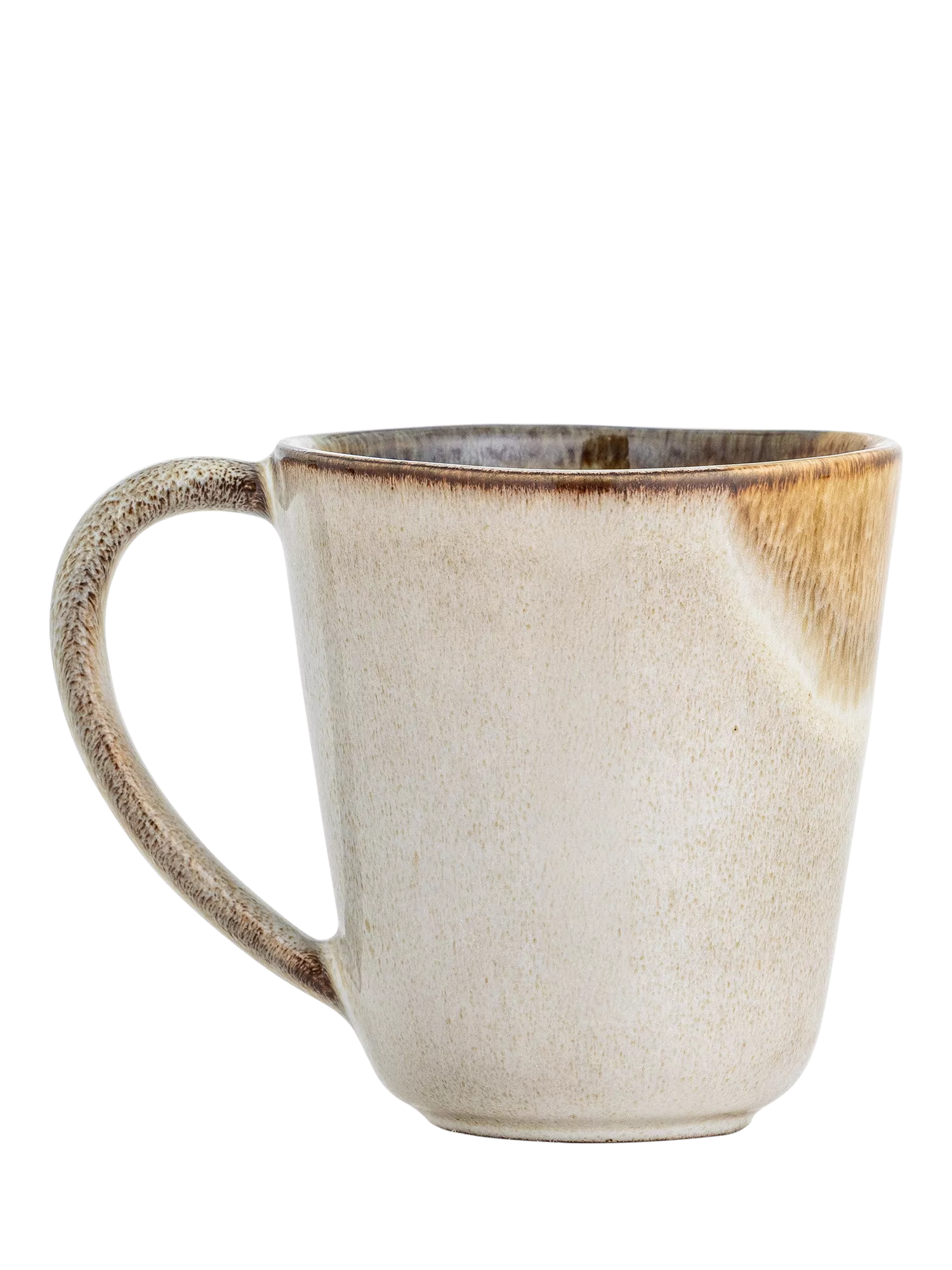 Bloomingville green stoneware mug 450ml (British brand)
