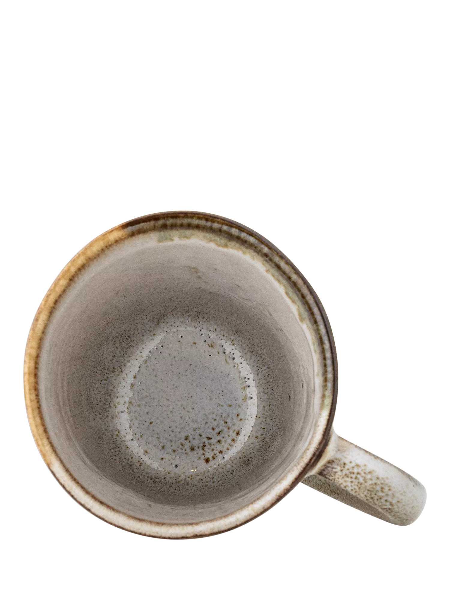Bloomingville green stoneware mug 450ml (British brand)