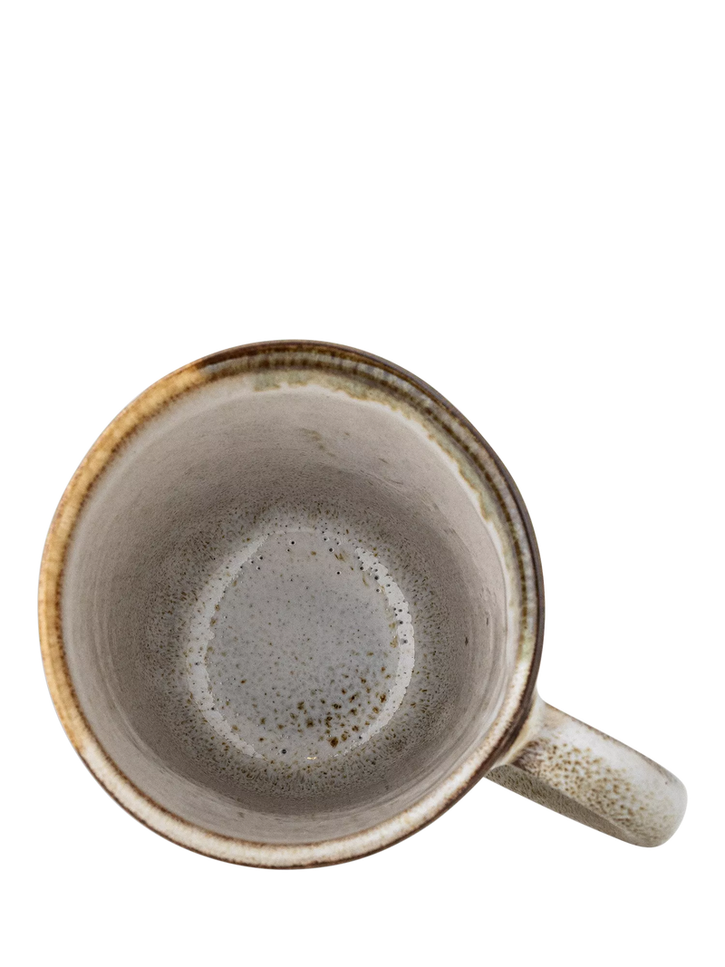 Bloomingville green stoneware mug 450ml (British brand)