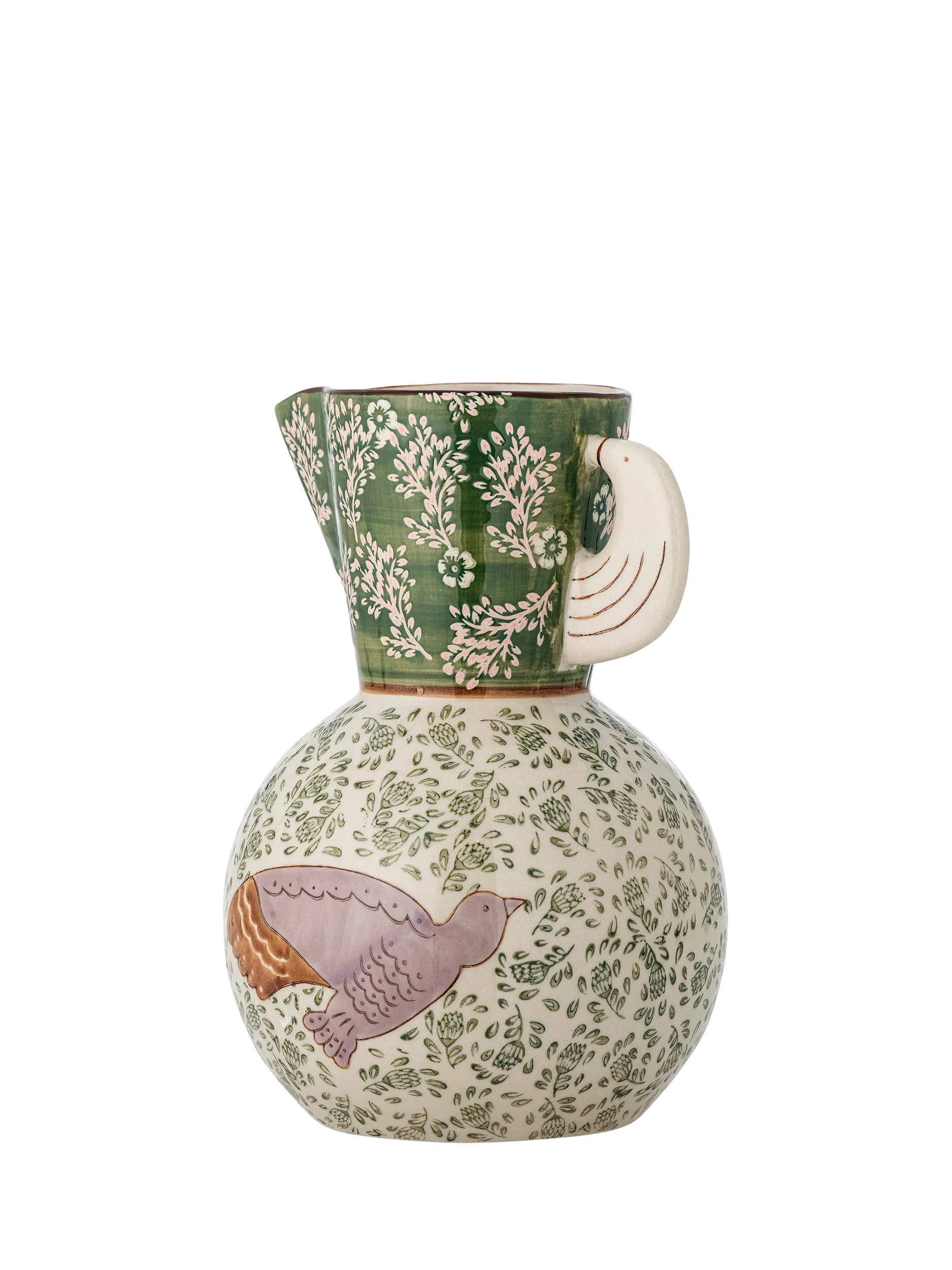 Bloomingville green stoneware jug 1.5L (British brand)