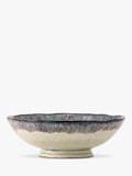 Bloomingville stoneware serving bowl 28cm blue (British brand)