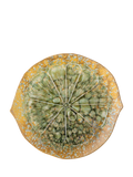Bloomingville Milani reactive glaze green serving dish 30cm - British product