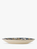 Bloomingville Hezha stoneware side plate 16cm blue bird, imported from the UK