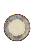 Bloomingville Imogen reactive glaze stoneware plate 16.5cm, imported from the UK
