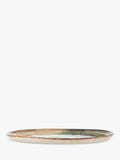 Bloomingville stoneware side plate green 22cm, imported from the UK
