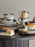Bloomingville stoneware cereal bowl blue 15.5cm - British product