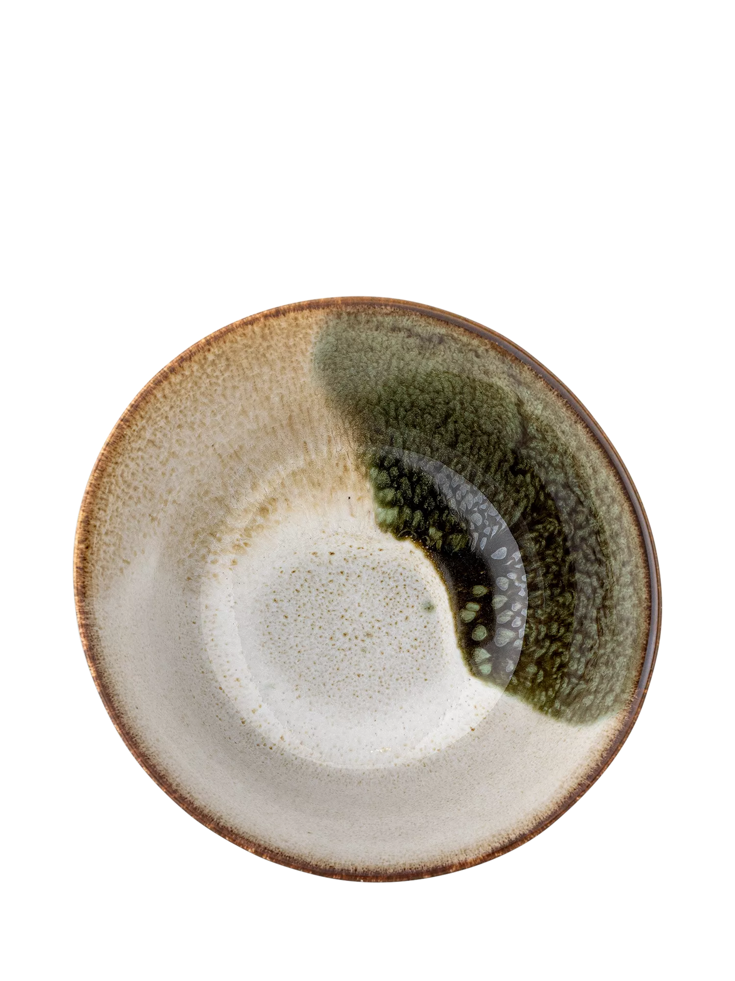 Bloomingville stoneware cereal bowl green 15.5cm, UK version