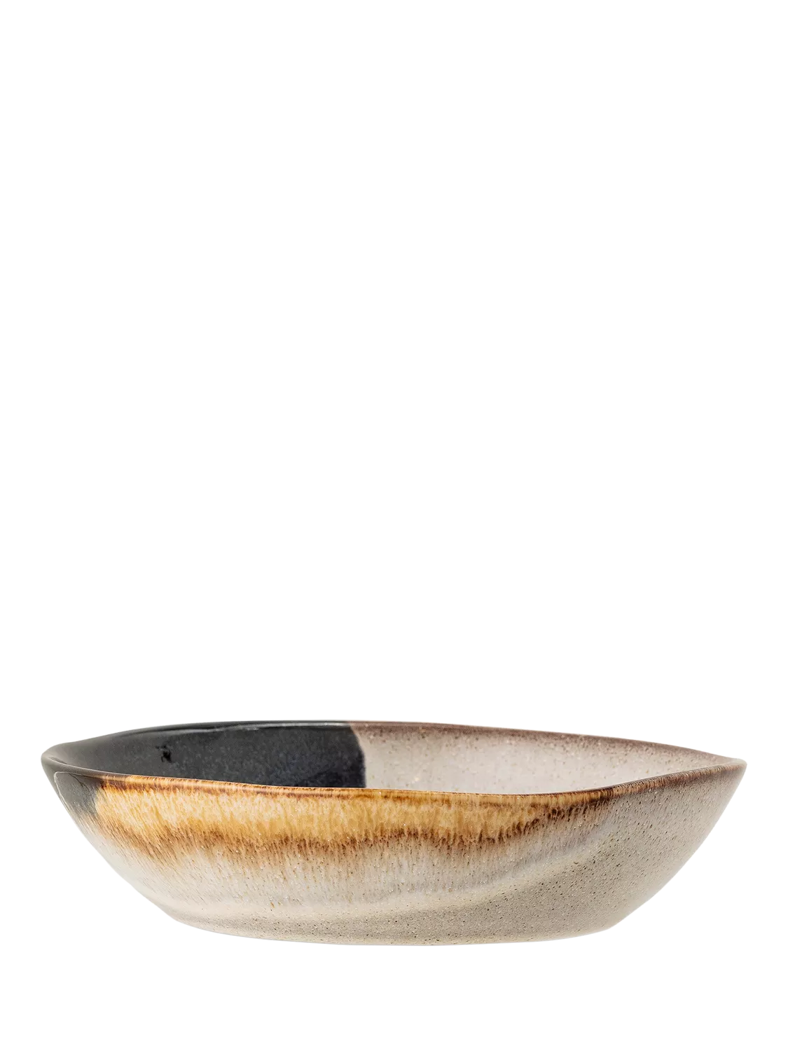 Bloomingville Jules stoneware pasta bowl 22cm blue, imported from the UK