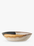 Bloomingville Jules stoneware pasta bowl 22cm blue, imported from the UK