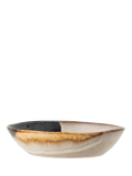 Bloomingville Jules stoneware pasta bowl 22cm blue, imported from the UK