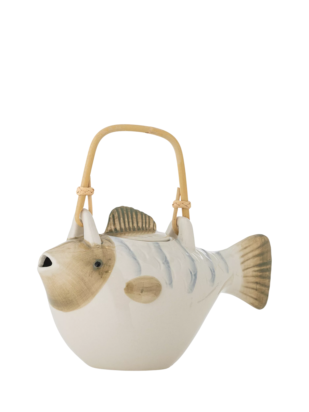Bloomingville Wrenna stoneware teapot 800ml grey, UK version