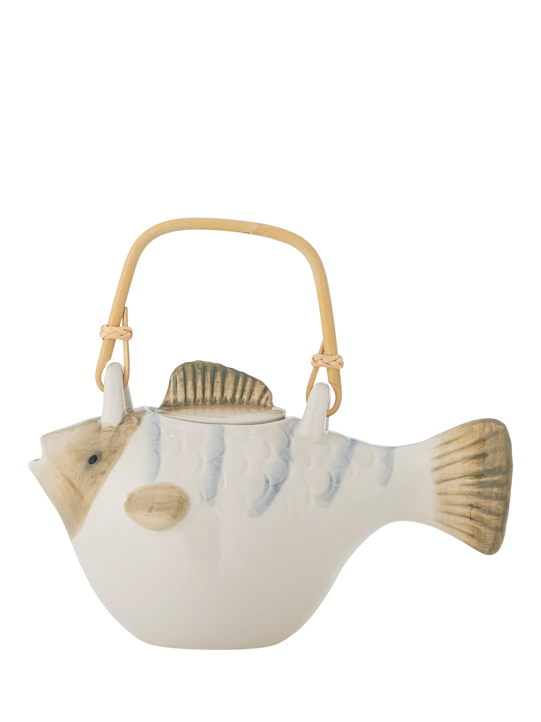 Bloomingville Wrenna stoneware teapot 800ml grey, UK version