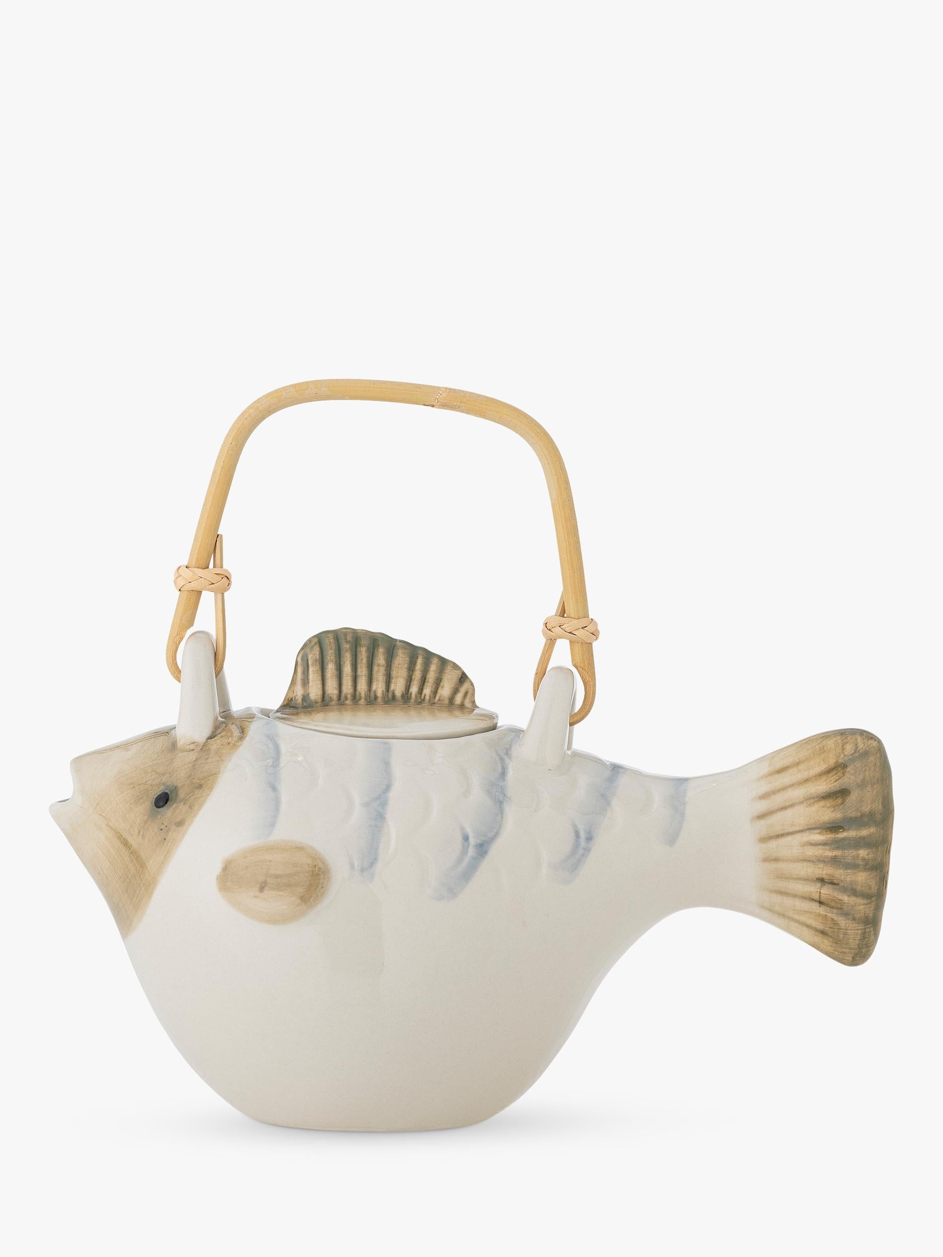 Bloomingville Wrenna stoneware teapot 800ml grey, UK version